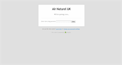 Desktop Screenshot of airnaturel.co.uk