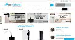 Desktop Screenshot of airnaturel.com